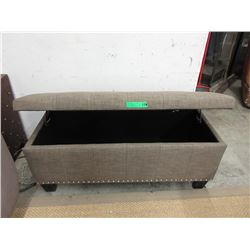 New Fabric Storage Bench