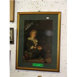 Well Framed Pears Soap Print