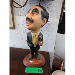 1973 Esco 16" Chalk Ware Grouch Marx Statue
