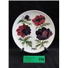 Image 1 : Signed 1985 Moorcroft Plate - 9" Diameter