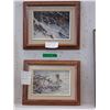 Image 1 : Pair of Framed Robert Bateman Prints