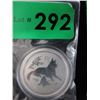 Image 1 : 2018 Australia 1/2 Ounce .9999 Silver Coin