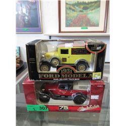2 Die-Cast Truck Banks