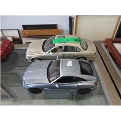 Two 1:18 Scale Model Cars