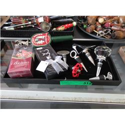 8 Bottle Stoppers & a Beer Pull