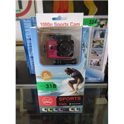 New 1080p Sports Cam with 2" Screen