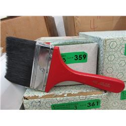 3 Dozen New 4" Pure Bristle Paint Brushes