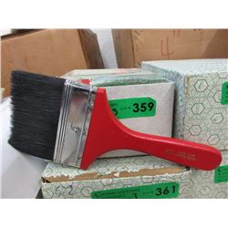 3 Dozen New 4" Pure Bristle Paint Brushes
