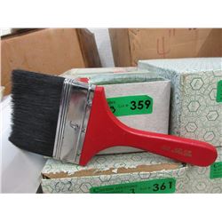 3 Dozen New 4" Pure Bristle Paint Brushes