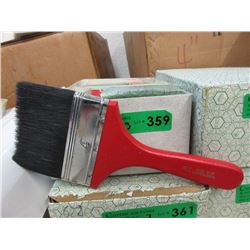 3 Dozen New 4" Pure Bristle Paint Brushes