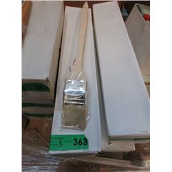 3 Dozen New Long Handled 2" Angled Paint Brushes