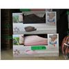 Image 1 : 2 Pairs of New Memory Foam Slippers - Size L & XL