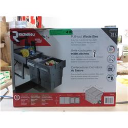 New Richelieu Pull-Out Waste Bins