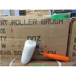 Case of New 5" Paint Rollers with Handles