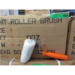 Case of New 5" Paint Rollers with Handles