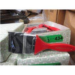 3 Dozen New 2.5" Pure Bristle Brushes