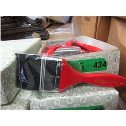 3 Dozen New 2.5" Pure Bristle Brushes