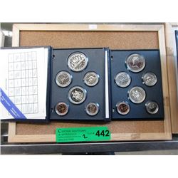 2 Canadian Mint Specimen Coin Sets - 1986 & 1987
