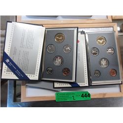 2 Canadian Mint Specimen Coin Sets - 1990 & 1991