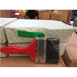 3 Dozen New 4" Pure Bristle Paint Brushes