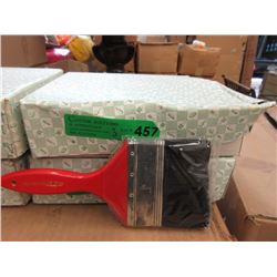 3 Dozen New 4" Pure Bristle Paint Brushes