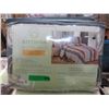Image 1 : New Double/Queen 3 Piece Quilt Set - Stripe