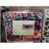 Image 1 : New Queen Size Multi Colour Sherpa Blanket