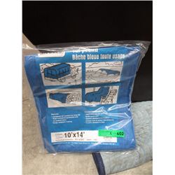 2 New Western Rugged 10 Foot x 14 Foot Poly Tarps