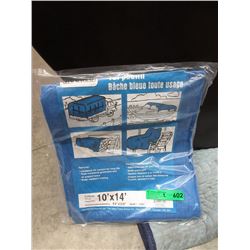 2 New Western Rugged 10 Foot x 14 Foot Poly Tarps