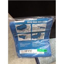 2 New Western Rugged 10 Foot x 14 Foot Poly Tarps