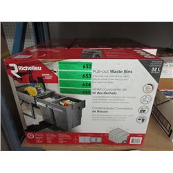 New 2-Bin Pull Out Bin Waste Bins