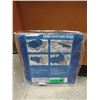 Image 1 : 2 New 10 Foot  x 12 Foot Blue Poly Tarps