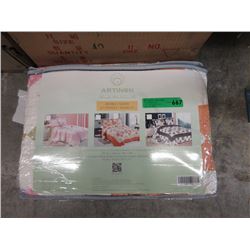 New Double/Queen 3 Piece Quilt Set - Orange