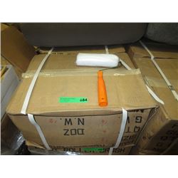 Case of 4 Dozen New 7.5" Paint Rollers w/ Handles