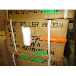 Case of 5 New 5" Paint Roller Brushes