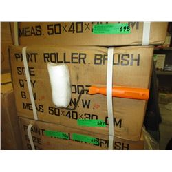 Case of 5 New 5" Paint Roller Brushes