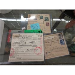 Three 1940s Nazi Germany Documents