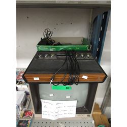 Vintage Atari with 12 Games & Controllers