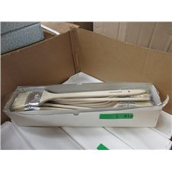 3 Dozen New Long Handled 3" Angle Brushes