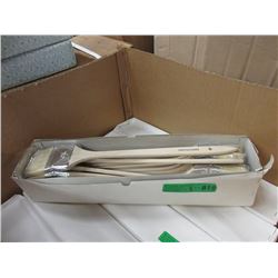 3 Dozen New Long Handled 3" Angle Brushes