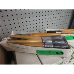 3 Dozen New # 6 Artists Bristle Brushes