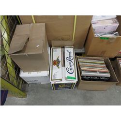 4 Boxes of Vintage LP Records
