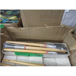 4 Dozen New # 2 Artists Bristle Brushes