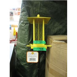 New 6 Foot Metal Bird Feeder with Squirrel Baffle