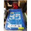 Image 1 : Western Rugged 10 Foot x 20 Foot Blue Tarp