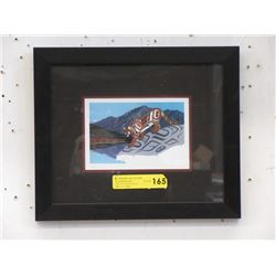Richard Shorty Framed Print - "Mountain Lion"