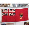 Image 1 : Pre-60's Linen Canadian Red Ensign Flag