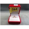 Image 2 : 10KT Yellow Gold Diamond Cluster Ring
