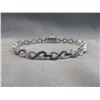 Image 1 : Ladies 2-Toned Diamond Bracelet