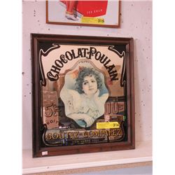 Chocolat Poulain Wall Mirror